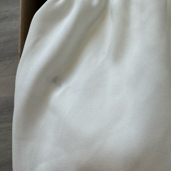 Strut & Bolt Off White Smocked Waist Blazer Vest (Medium) - Picture 10 of 10